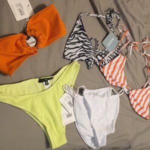 5 piece bathing suit bundle